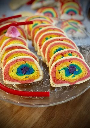 Una foto de Galletas de mantequilla de colores - Cumple 1 Carmen