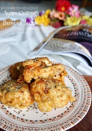 Foto resep Ayam Goreng Bumbu Buah