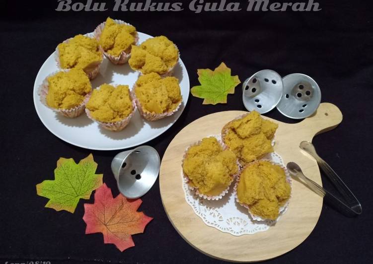 Resep: (33.7) Bolu Kukus Gula Merah ala Hana gampang