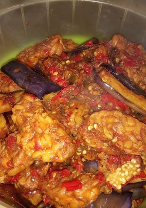 Foto resep Terong Tempe Balado