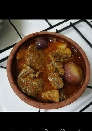 صورة لوصفة طاجن بصل اورمه بالحمة 🍖🍲