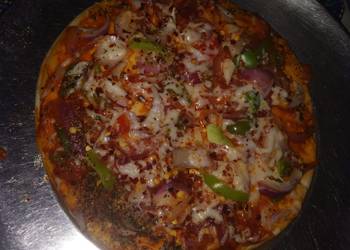 How to Prepare Yummy Homemade pizza without microwave