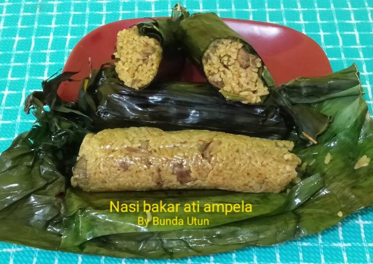  Resep  Nasi  Bakar  Ati  Ampela  oleh Yati Yulyati Cookpad