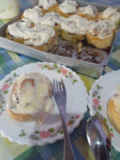 Foto resep Cinnamon rolls with cream cheese