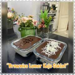A picture of Brownies Lumer Keju Coklat.