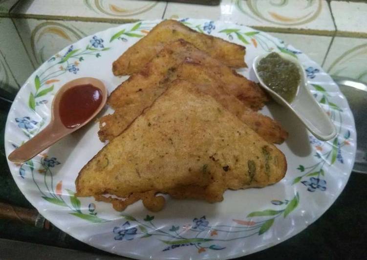 Recipe of Homemade Bread pakora stuff with Paneer