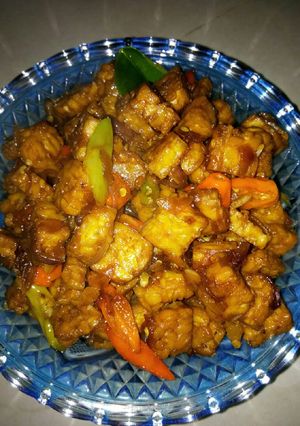Foto resep Orak arik tempe pedas 😋