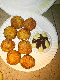 Yam balls ainihin hoton girkin
