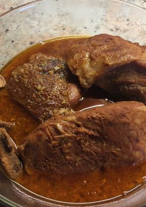 Egyben sült sertéslapocka recept fotója