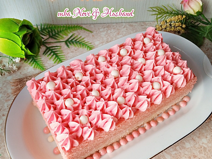 Resep: Pink Ombre Cake Praktis