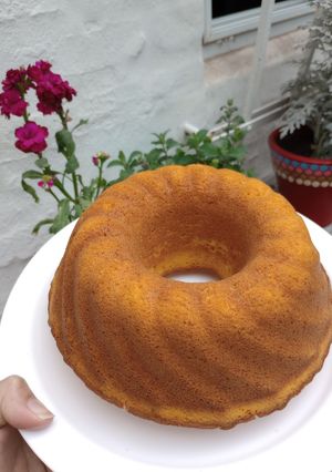 Una foto de Budín de mandarina 🍊