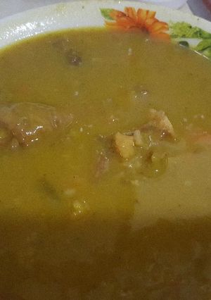Una foto de Sancocho dominicano