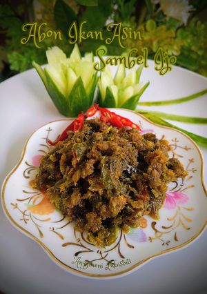 Foto resep Abon Ikan Asin Sambal Ijo