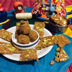 A picture of Sesame seeds chikki recipe.