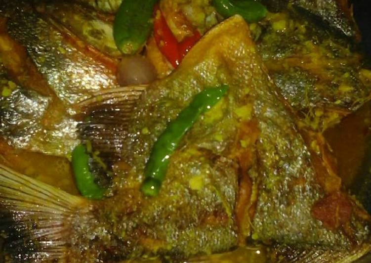 Resep Ikan bawal pesmol pedas, Anti Gagal