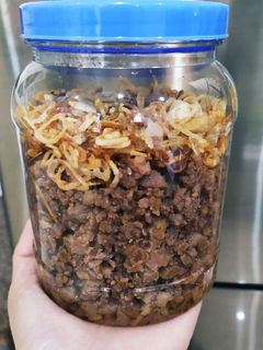 Hình của món Thịt chưng mắm tép.
