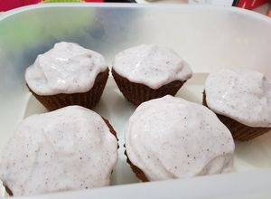 Una foto de Cupcakes de té chai o especiado