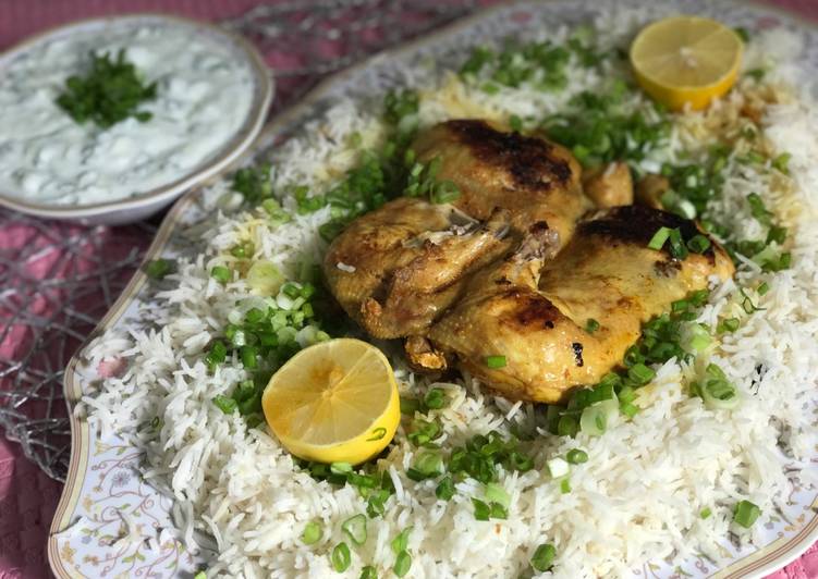 رز مشخول بالدجاج صحي 😋