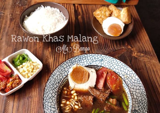 Resep Beef Black Soup Rawon Khas Malang Ala Bango Oleh Indah