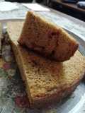 Budín de Leche condensada con Corazón de Frambuesa