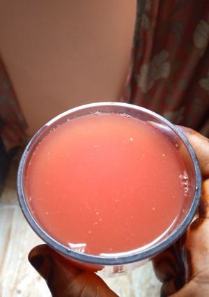 A picture of Watermelon juice.