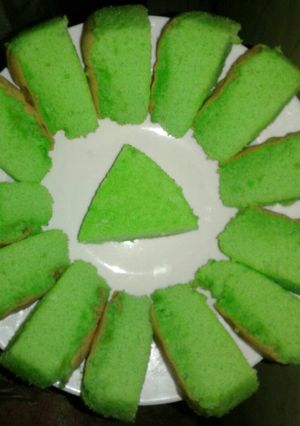 Foto resep Chiffon Pandan Tepung Beras