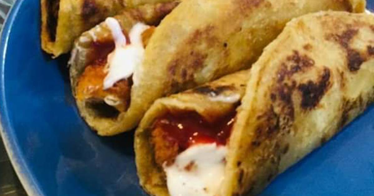 Chicken mayo roll Recipe by Zobia Sajjad Cookpad