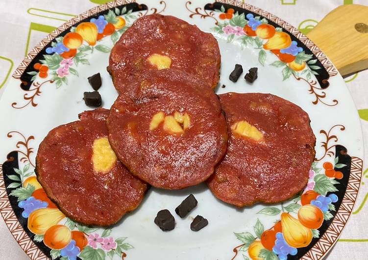 Kue Lumpur Pisang red Velvet