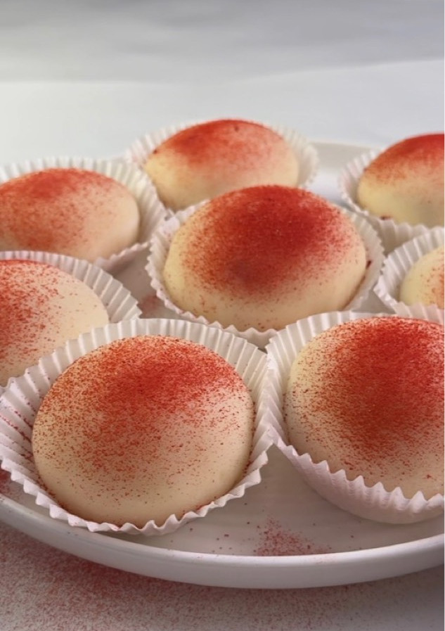 A picture of Raspberry Mochi.