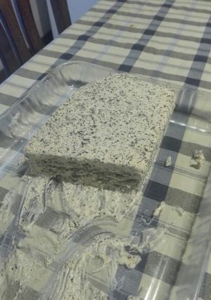 A picture of Amaretto Semifreddo.