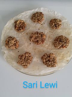 Una foto de Galletas de avena y plátano  en Horno microondas (receta caliente de 3 ingredientes)