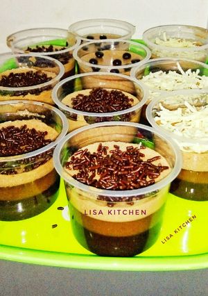 Foto resep Puding Terapung Coklat Yummy