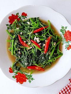 Foto resep Tumis Bayam Saus Tiram