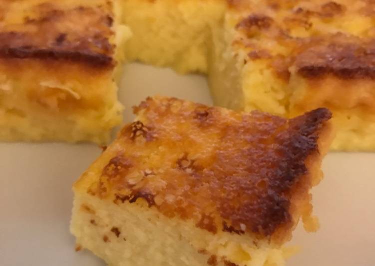 Tarta de queso al horno