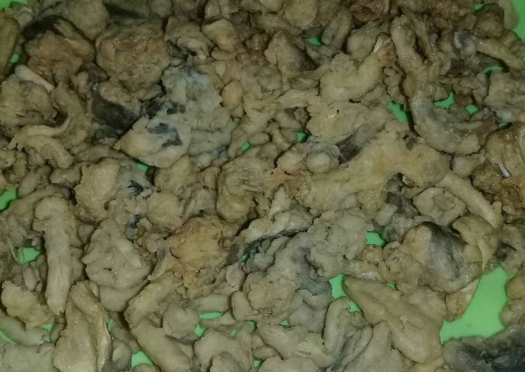 Resep Jamur krispi (jamur sawit) Anti Gagal