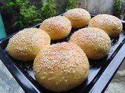 Gambar roti burger