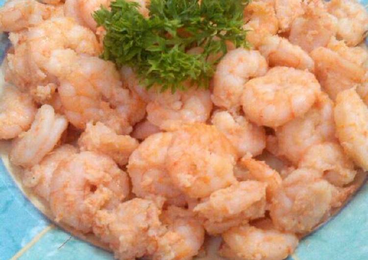 Resep Udang goreng bawang putih, Lezat
