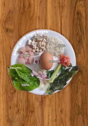 Foto resep Bubur Gurih Sayur Bayam