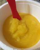 Helado de durazno al agua!!