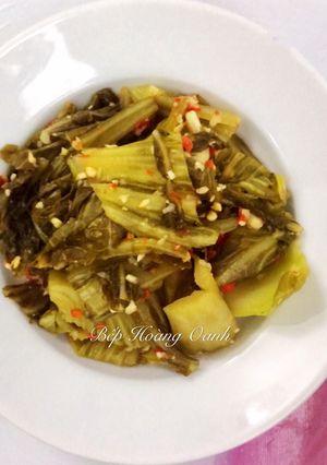 Hình của món Cải Chua Muối.