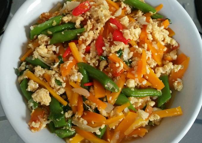 Resep Tumis Telur Sayur Orak Arik Oleh Res Cooking Cookpad