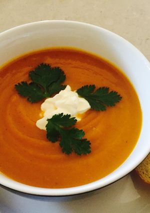 รูปของ ซุปฟักทอง Pumpkin soup