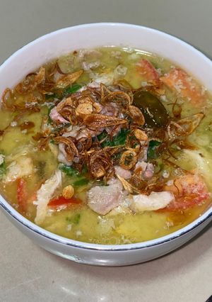 Foto resep Soto Ayam (Santan Susu)