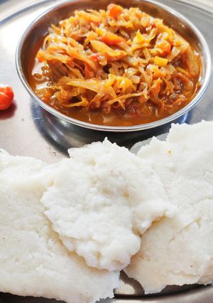 A picture of Nsima ndi Ndiwo.