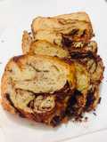 ［en Panetera Panificadora］Pan de chocolate de mármol🇺🇾🇯🇵［ホームベーカリーsiroca SHB-122使用］マーブルチョコレートパン