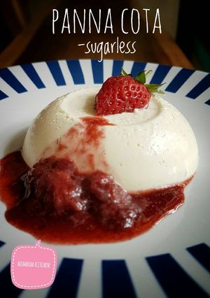Foto resep Panna cota - sugarless