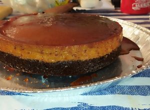 Una foto de Choco Flan o flan invertido😍 riquísimo
