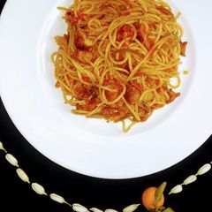 Chicken chowmin 😋 A picture of Chicken chowmin 😋.