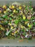 Ensalada de lentejas y choclo