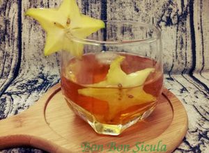 Hình của món Trà khế gừng.